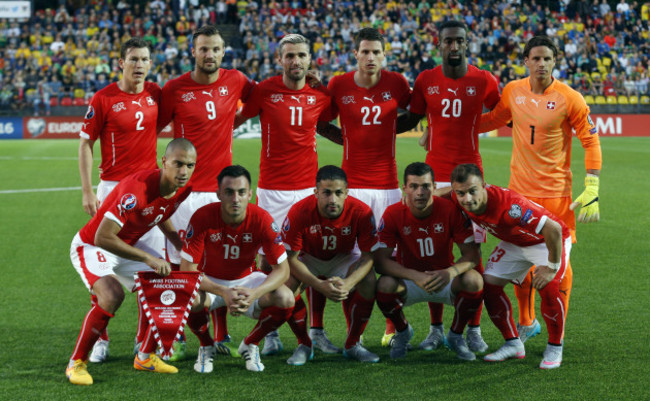 Lithuania Switzerland Euro Soccer