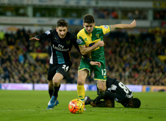 Norwich City v Arsenal - Barclays Premier League - Carrow Road