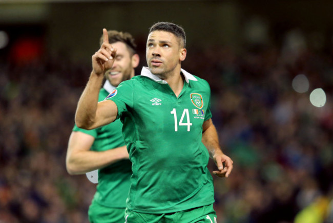 Jonathan Walters celebrates scoring