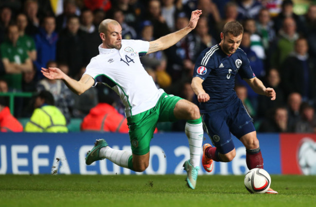 Soccer - UEFA Euro 2016 - Qualifying - Group D - Scotland v Republic of Ireland - Celtic Park