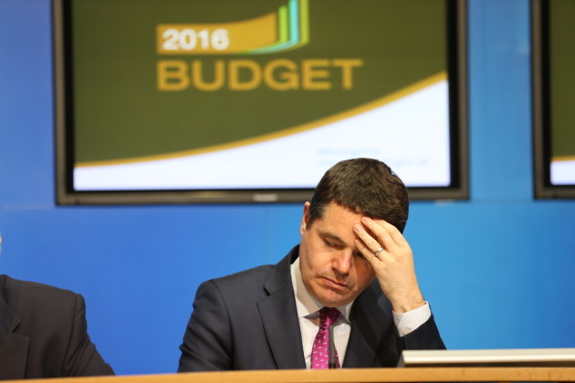 13/10/2015. Budget Day 2016