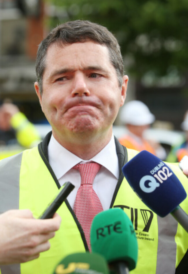 4/8/2015. New Luas Rail Lines Starts