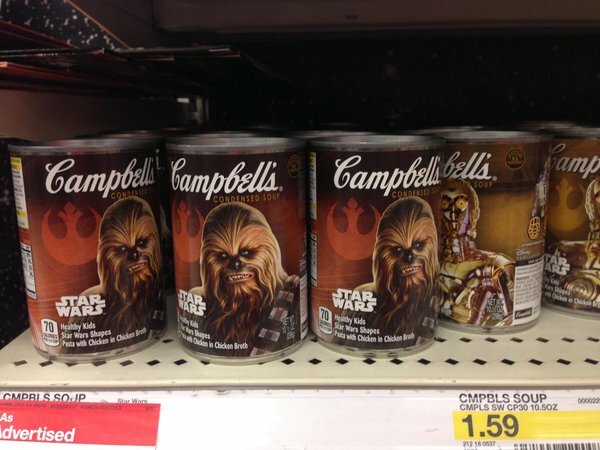 Yes - there's even a Star Wars Campbell's soup