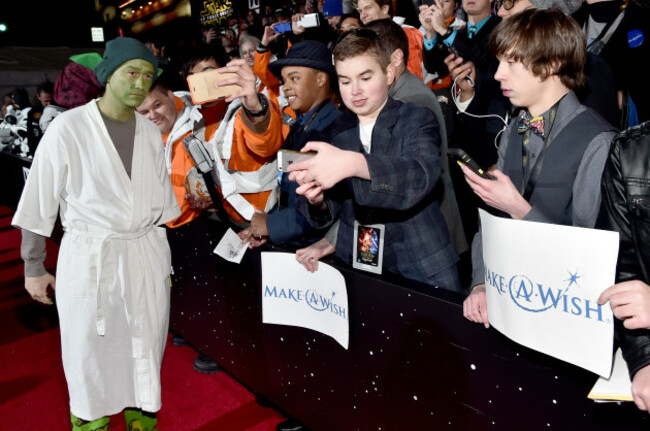 Premiere Of Star Wars: The Force Awakens - Red Carpet