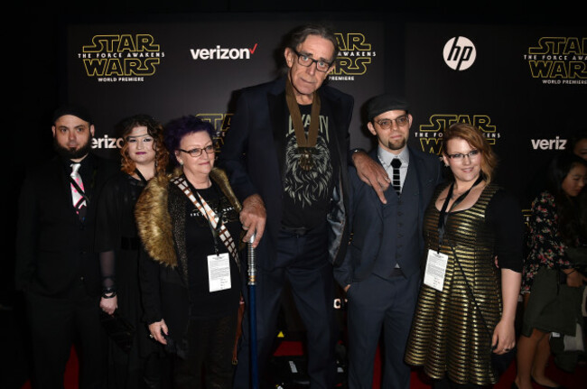 Premiere Of Star Wars: The Force Awakens - Red Carpet