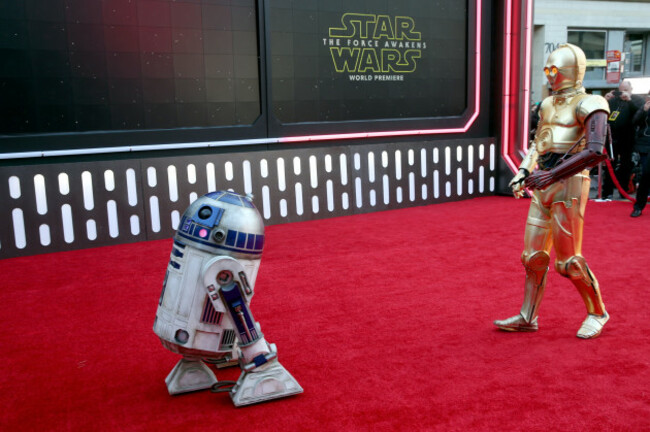 Premiere Of Star Wars: The Force Awakens - Red Carpet