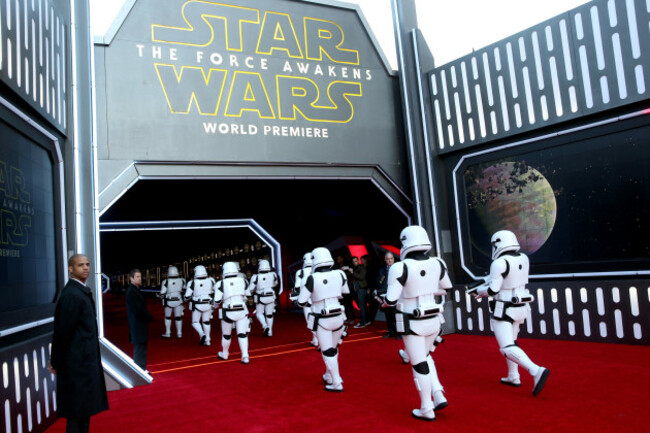 Premiere Of Star Wars: The Force Awakens - Red Carpet