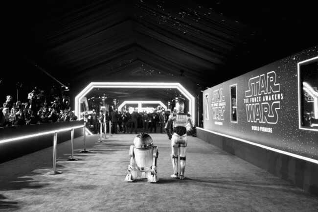 Premiere Of Star Wars: The Force Awakens - Red Carpet