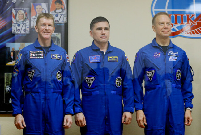British astronaut Tim Peake