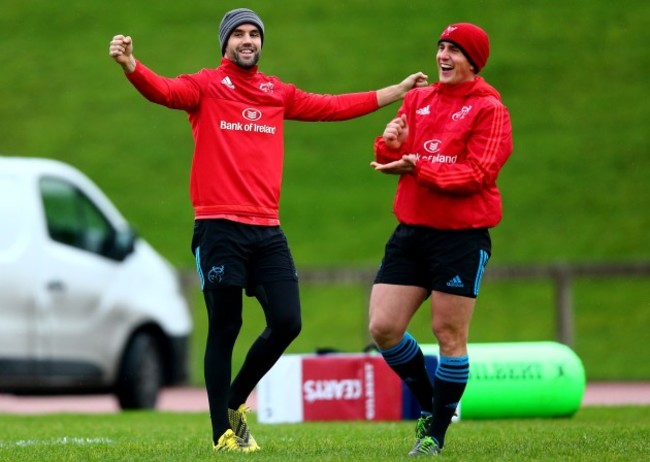 Conor Murray and Ian Keatley