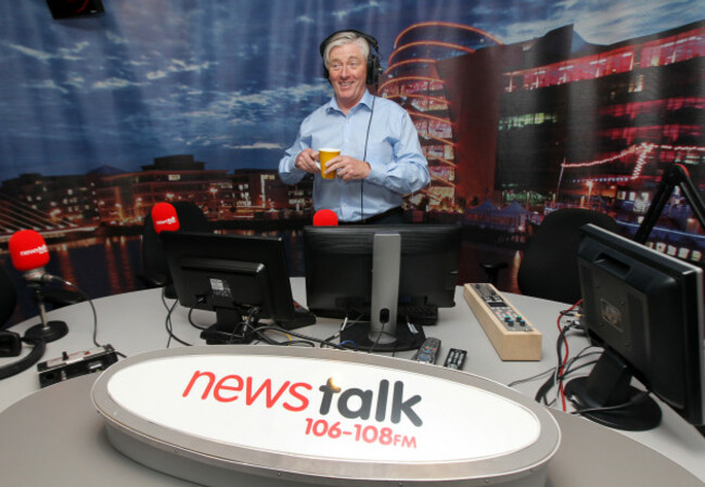 2/8/2013. Pat Kenny First Day at Newstalk