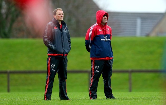 Mick O'Driscoll and Anthony Foley