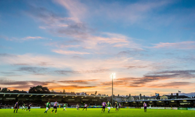 A View of the Sunsetting at Turners Cross