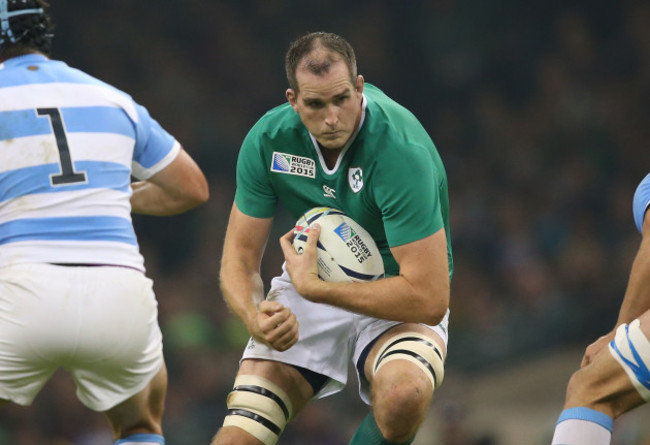 IrelandÕs Devin Toner