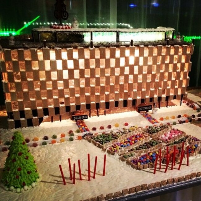 @themarkerhotel Gingerbread Hotel. In the words of a certain Sinn Fein TD...#amazeyballs