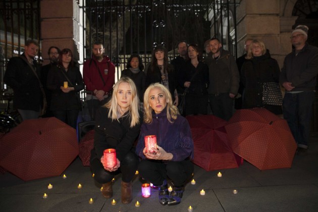 17/12/2015.Sex Workers Vigils. Pictured (L to R) D