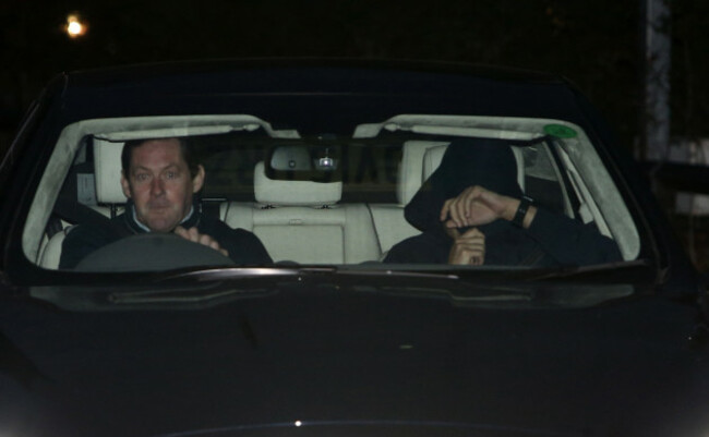 Jose Mourinho Leaves Cobham Training Ground