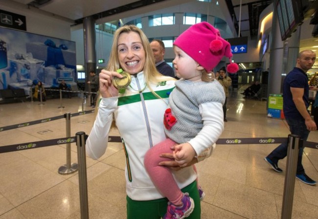 Lizzie Lee with her 18 month old daughter Lucy