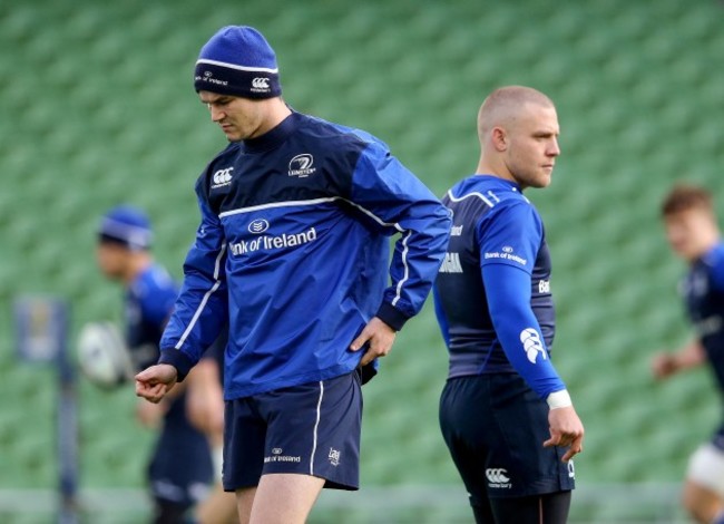 Jonathan Sexton and Ian Madigan