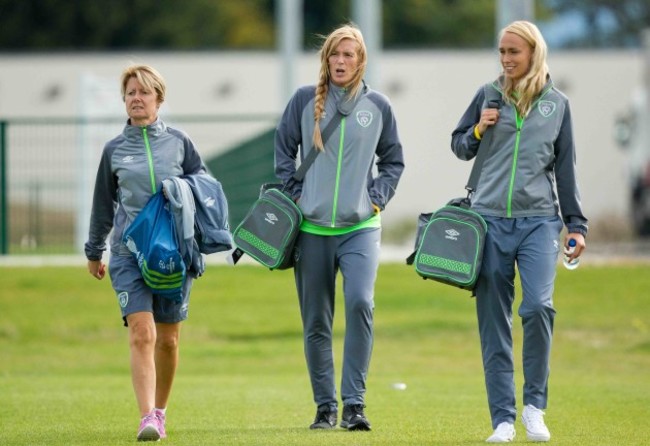 Sue Ronan, Emma Byrne and Stephanie Roche