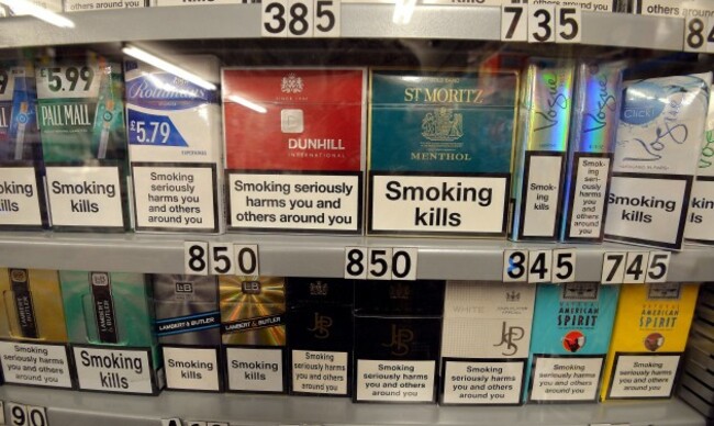 Cigarette packaging