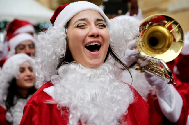 Mideast Lebanon Christams