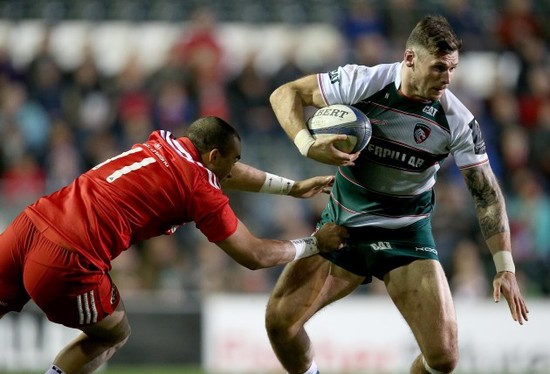 Simon Zebo with Adam Thompstone