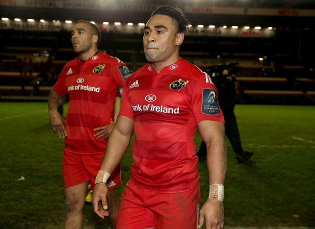 Francis Saili dejected after the game