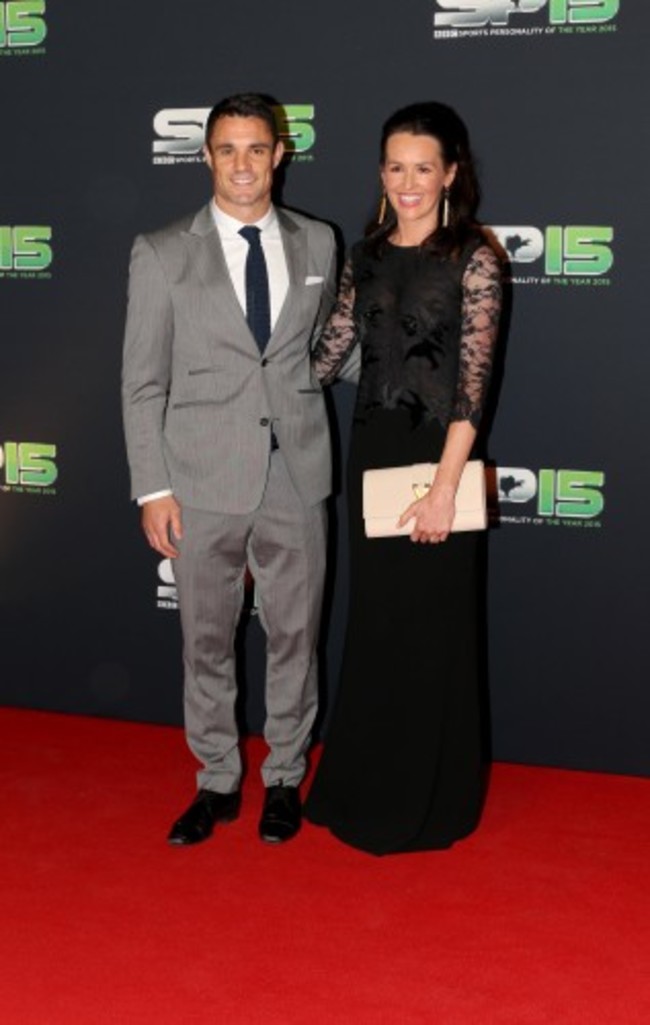 Dan Carter with his wife Honor Carter