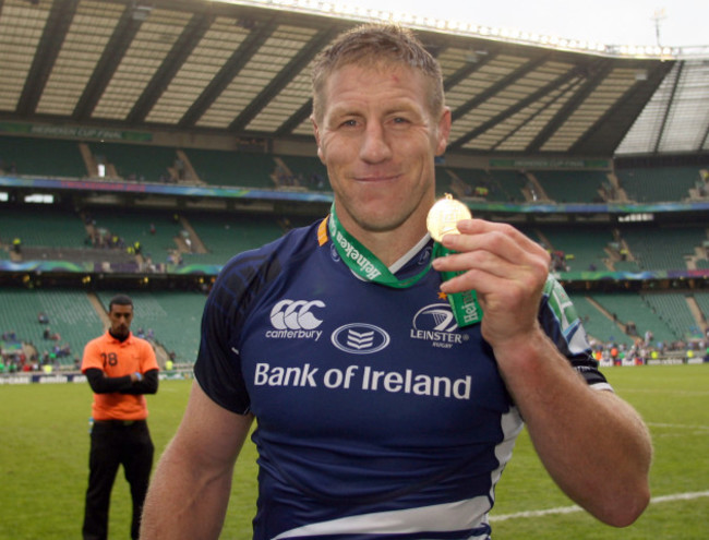 Brad Thorne with his winners medal