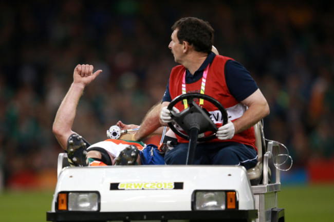 Rugby Union - Rugby World Cup 2015 - Pool D - France v Ireland - Millennium Stadium