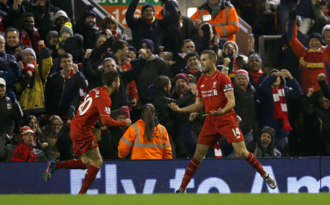 Liverpool v West Bromwich Albion - Barclays Premier League - Anfield