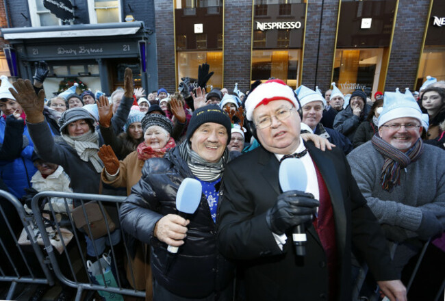 24/12/2015. Brendan O'Carroll and Duffy&rsquo;s annual
