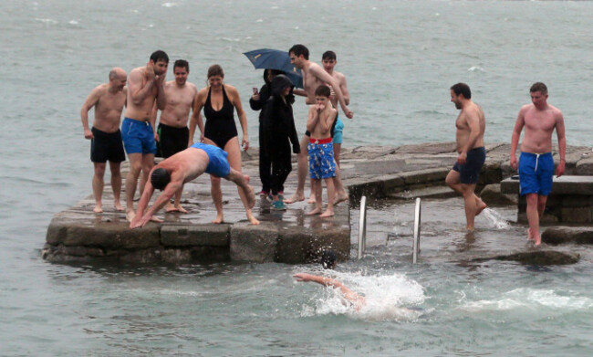 Christmas Day swim - Dublin