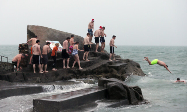 Christmas Day swim - Dublin
