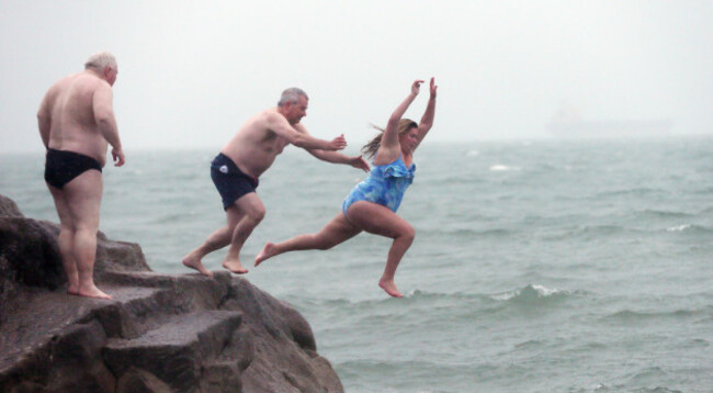 Christmas Day swim - Dublin