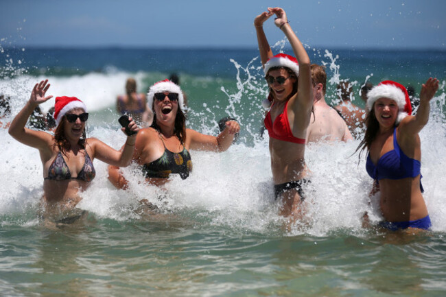 Australia Bondi Beach Christmas