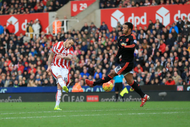 Stoke City v Manchester United - Barclays Premier League - Britannia Stadium