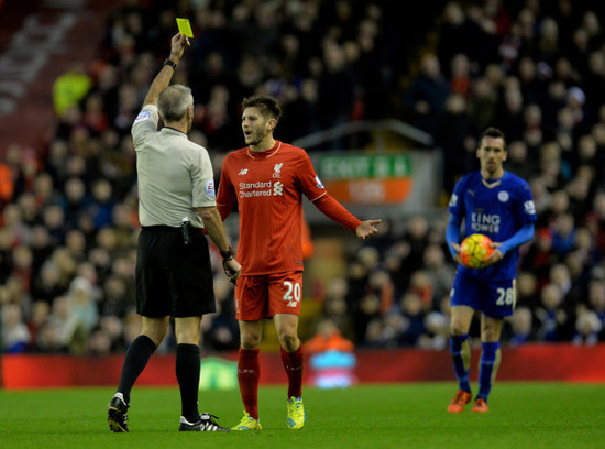 Liverpool v Leicester City - Barclays Premier League - Anfield