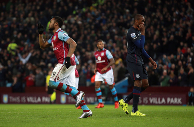 Aston Villa v West Ham United - Barclays Premier League - Villa Park