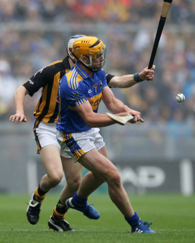 Padraic Maher attempts a clearance