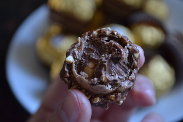 Image result for eating ferrero rocher