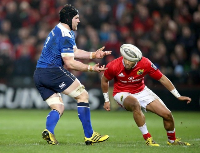 Simon Zebo with Sean O'Brien