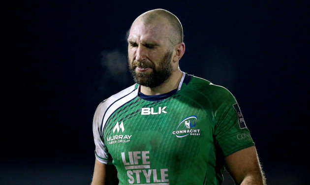 John Muldoon dejected after the game