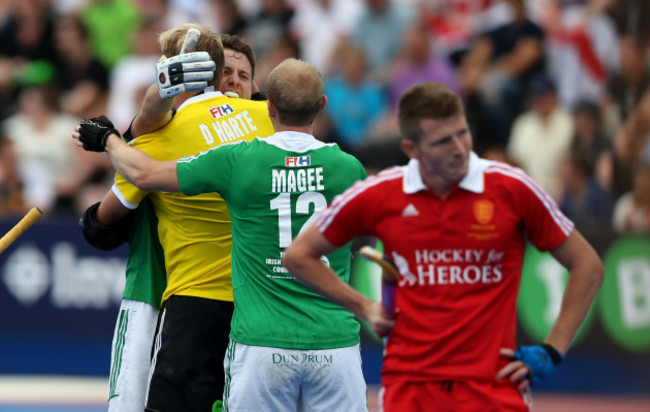 Hockey 2015 Unibet Euro Hockey Championships - Bronze Medal Match - Ireland v England - Lee Valley Hockey and Tennis Centre