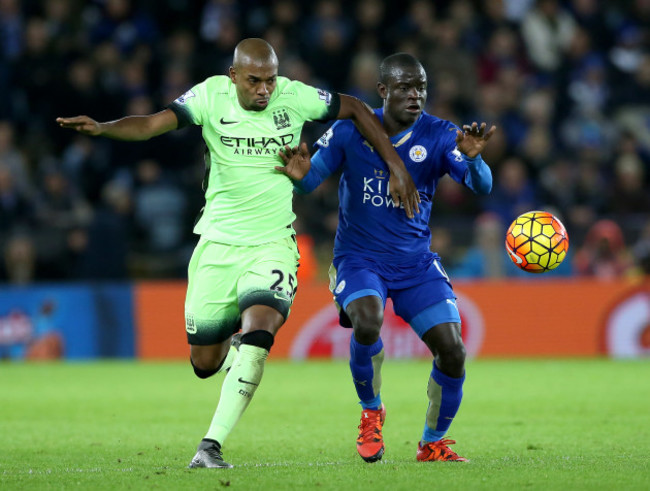 Leicester City v Manchester City - Barclays Premier League - King Power Stadium