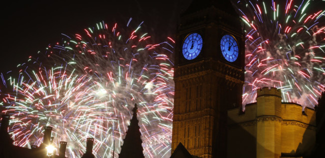 Britain New Years Eve