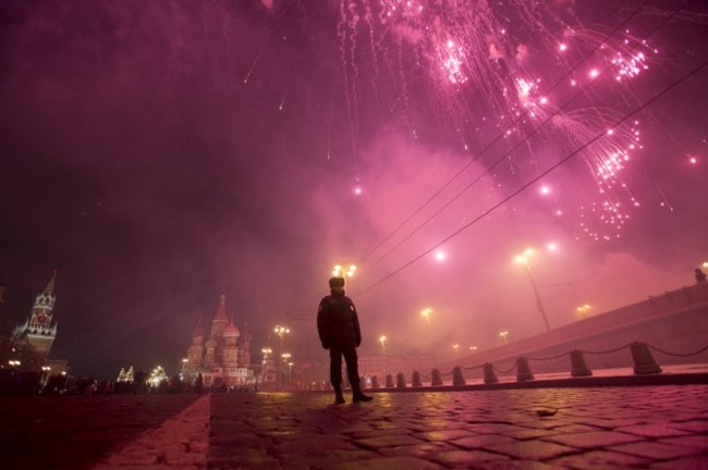 Russia New Year Eve