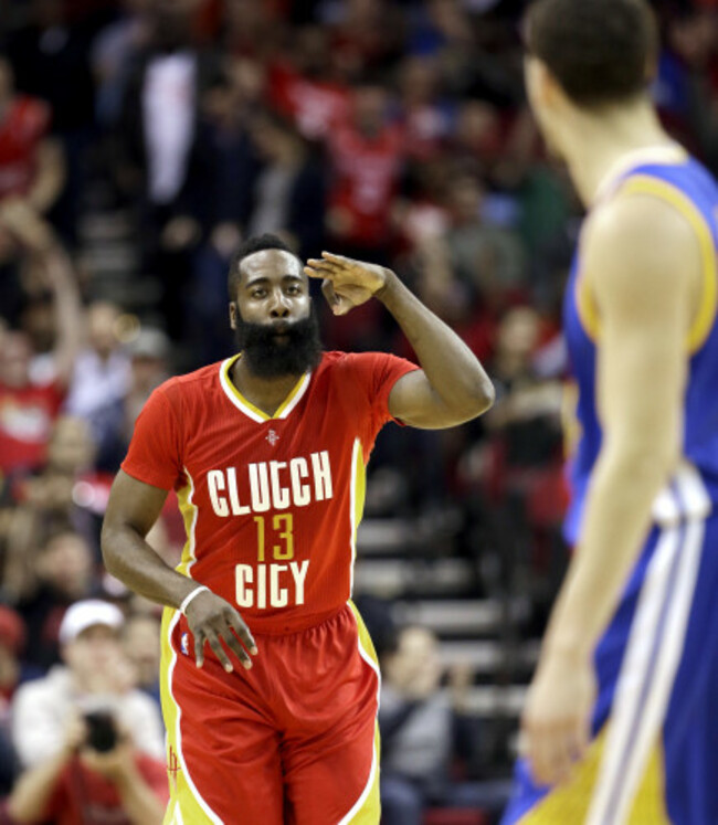 Warriors Rockets Basketball