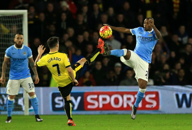 Watford v Manchester City - Barclays Premier League - Vicarage Road